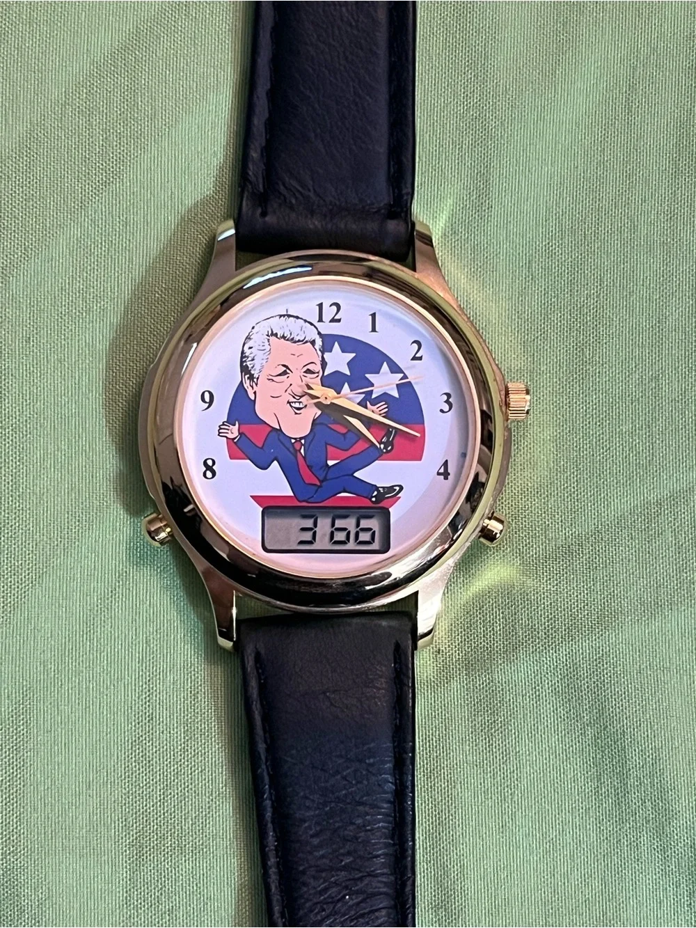 Bill CLINTON Analog/Digital RARE MEN'S WATCH